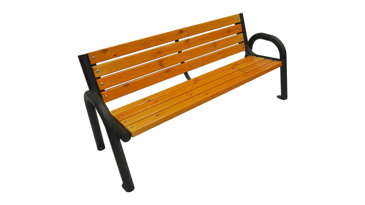Ławka Primario z oparciem 100 cm pinia.png