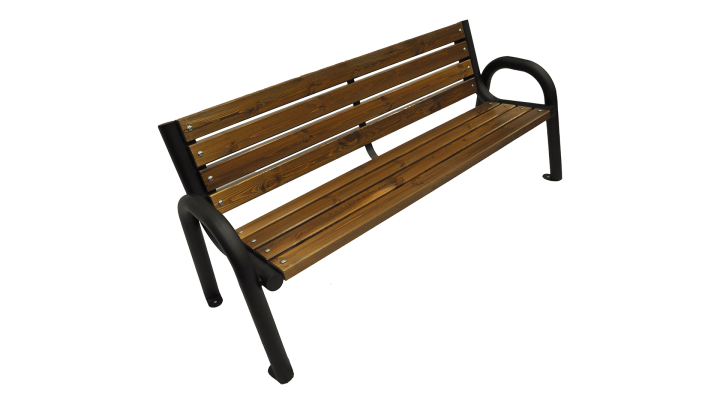 Ławka Primario z oparciem 100 cm orzech.png