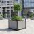 Quadratischer Gartenpflanzkübel klein 100 cm