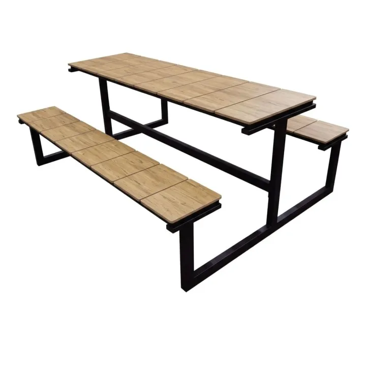 Senioren-Picknicktisch HPL 150 cm