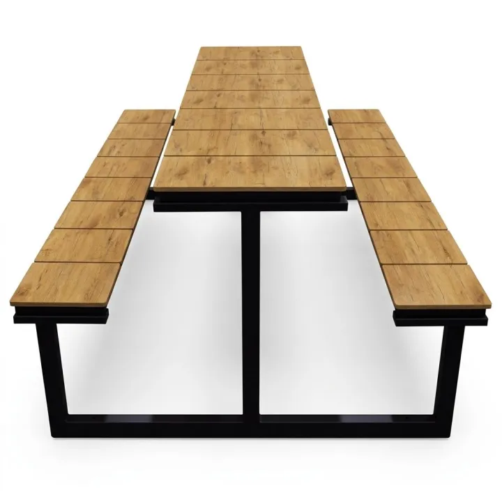 Senioren-Picknicktisch HPL 150 cm
