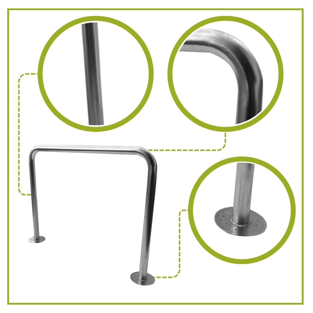 Farbpalette des Fahrradständers Rohr Ø 60